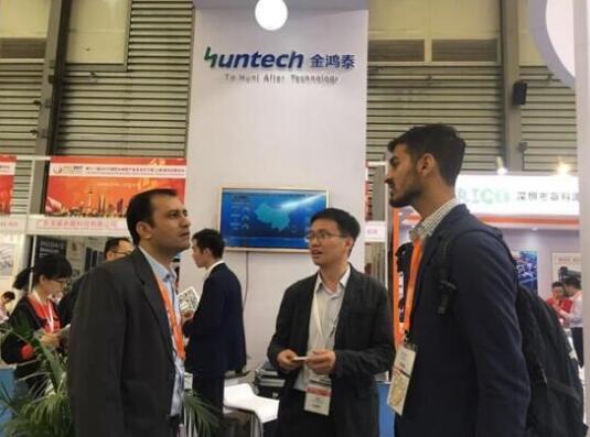 新品發(fā)布，無(wú)人機展示     金鴻泰驚艷亮相SNEC 2017