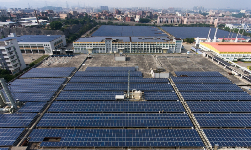 福建晉江:分布式光伏電站助企業(yè)節約成本