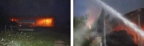山西戶(hù)用光伏電站逆變器著(zhù)火了