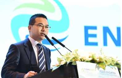 遠景能源CEO張雷在全球清潔能源部長(cháng)峰會(huì )發(fā)表主旨演講