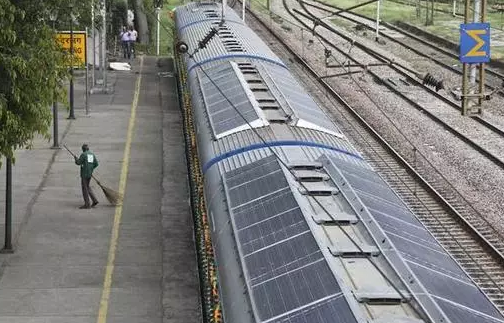 名不副實(shí)的印度太陽(yáng)能火車(chē)？