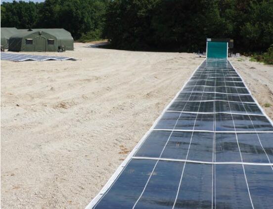 英國測試地毯式太陽(yáng)能電池板
