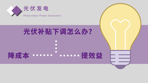 光伏補貼下調怎么辦？多渠道推動(dòng)技術(shù)應用落地