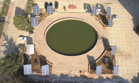 房頂也能"掙錢(qián)" 漯河一高校建4200平米光伏發(fā)電項目