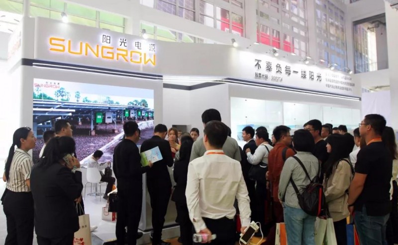 陽(yáng)光電源添彩2018濟南展，分布式逆變備受全場(chǎng)矚目！
