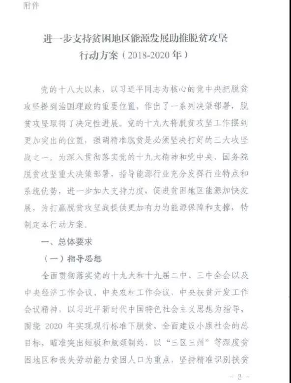 重磅！國家能源再發(fā)文，確保光伏扶貧優(yōu)先上網(wǎng)和全額收購！