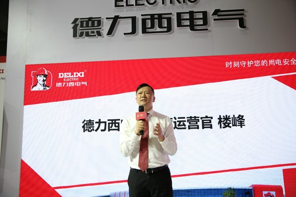 中國南方電網(wǎng)公司科技部副主任鄭耀東先生參觀(guān)德力西電氣展臺