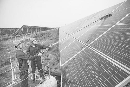 河北棗強縣積極推進(jìn)“農光互補”光伏電站建設