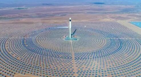 摩洛哥NOOR3塔式光熱電站滿(mǎn)負荷運行 單機裝機全球最大